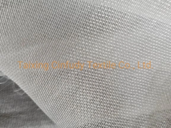 Mesh Scrim, Netting Mesh Cloth, White Fabric Textile Scrim 02810