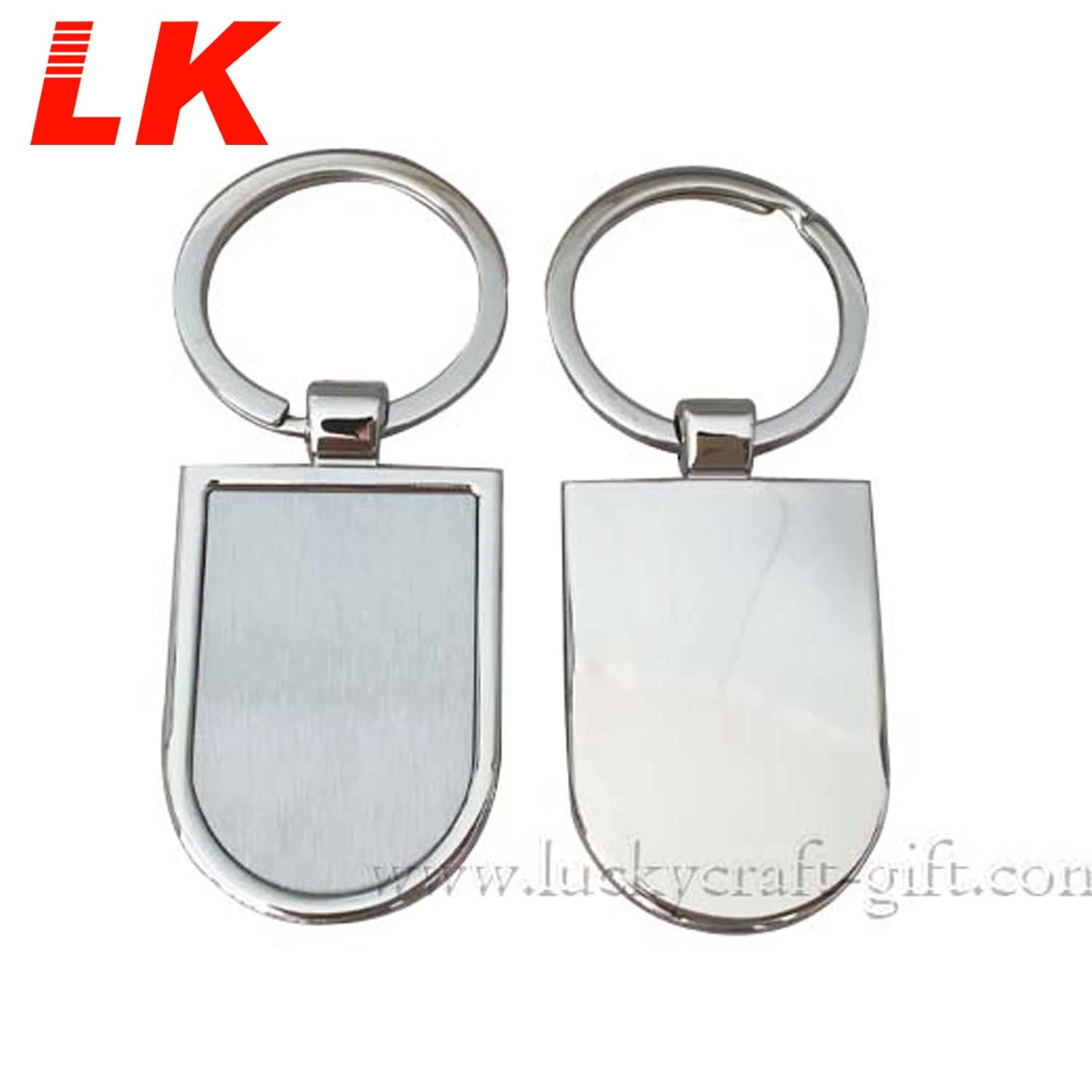 Promotional Promotion Items Souvenir Decoration Gifts Wholesale Company Zink Alloy Metal Engraving Laser Sublimation Logo Blank Round Key Chain for Cars