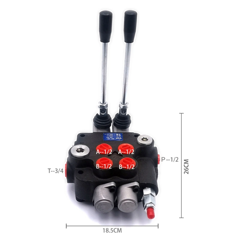 P80 Series 1-6 Link Agricultural Engineering Machinery Manual Electro-Hydraulic Directional Valve