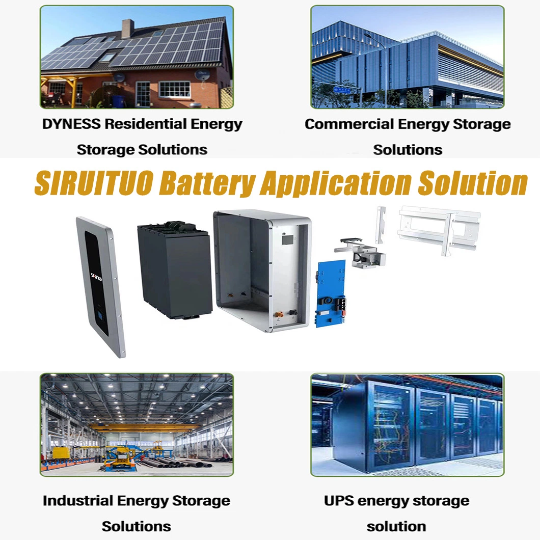 Home Energy Storage Battery Pack System 51.2V 100ah Lithium LiFePO4 Battery