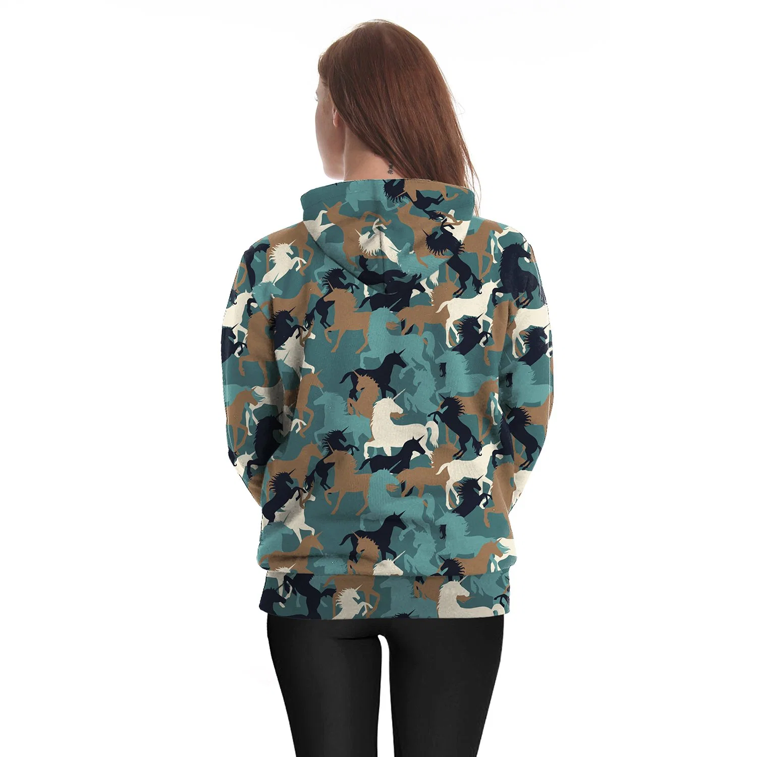 Phantasy Camouflage Hoodies Pullover Men Women Outwear Clothing Cartoon Printed Sweatshirts Hoodie Outdoor Sport Tracksuit