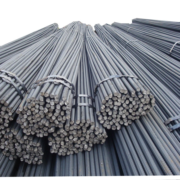 Ferro de barra deformada de 6 mm/8 mm/12 mm por tonelada em aço carbono Barra barra de reforço de aço TMT barato