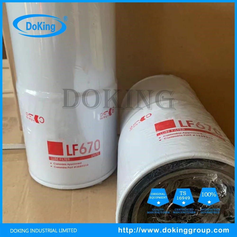 Lf670 Lf777 Truck Filter Oil Auto Car Accessory for Fleetguard