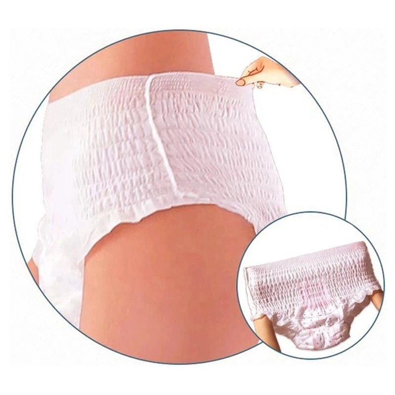 Одноразовые Skin-Friendly укрепленой трусовой частью менструального цикла в одночасье санитарных брюки/период нижнее белье производителя