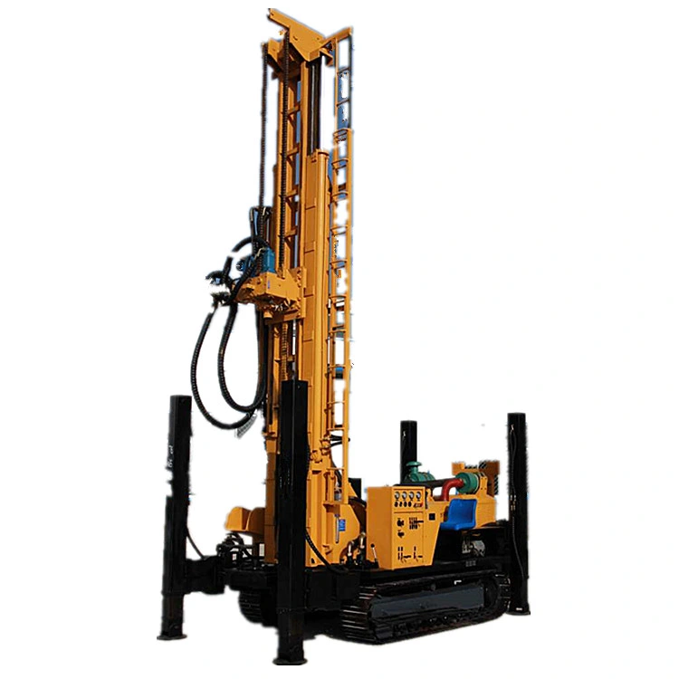 Hydraulic Crawler Core Borehole Pneumatic Water Well Drilling Rig Machine