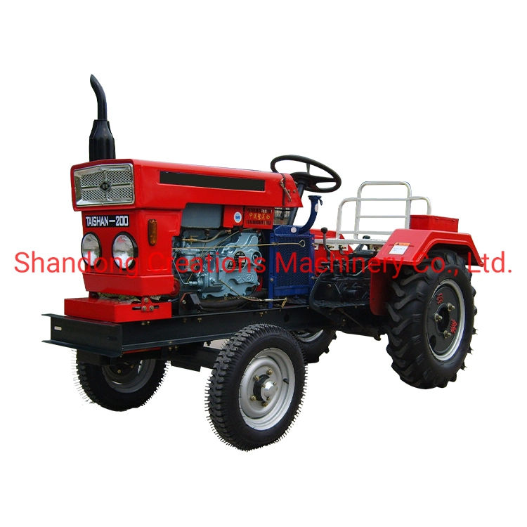 Good Quality Mini Farming Tractor Garden 2 Wheel Drive 4WD Tractor