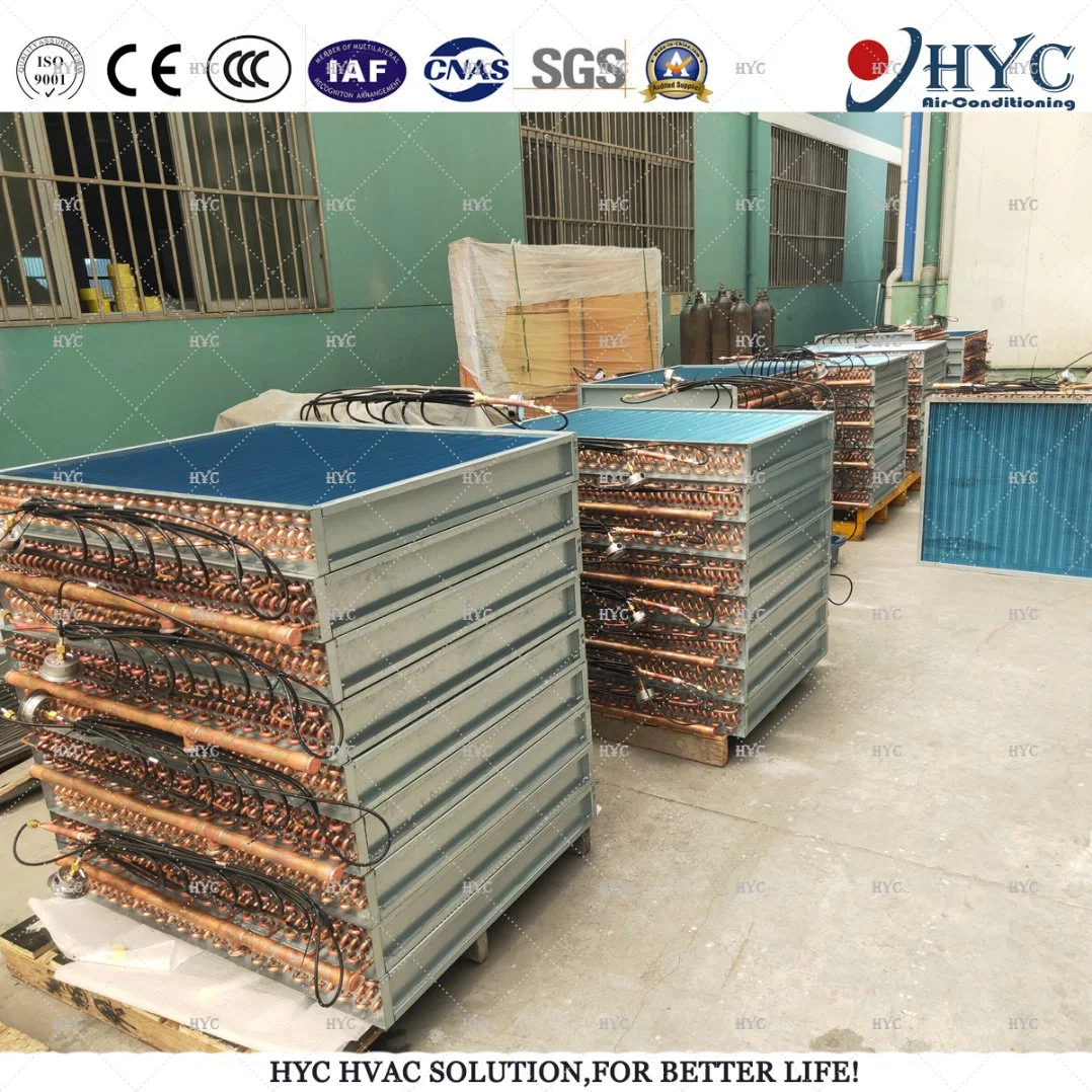 HVAC Air-Conditioner Air to Air Copper Tube Fin Coil Condenser