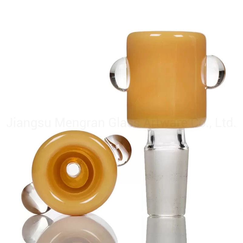 Modische Raucher-Set Orange Glas Cone Bowl Rauchen Zubehör Rauchen Wasserleitung