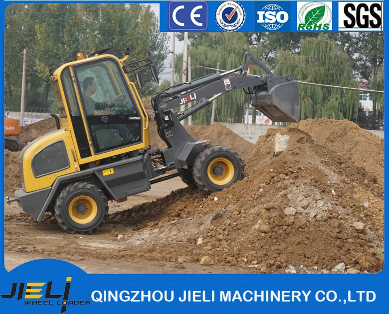 Eco-Friend Wheel Loader 0.8 Ton Loading Machine with Ce