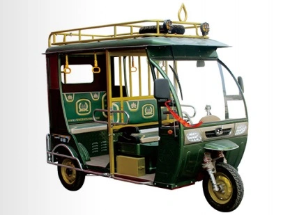 Popular Tricycle eléctrico de estilo Rickshaw tres ruedas Marca OEM
