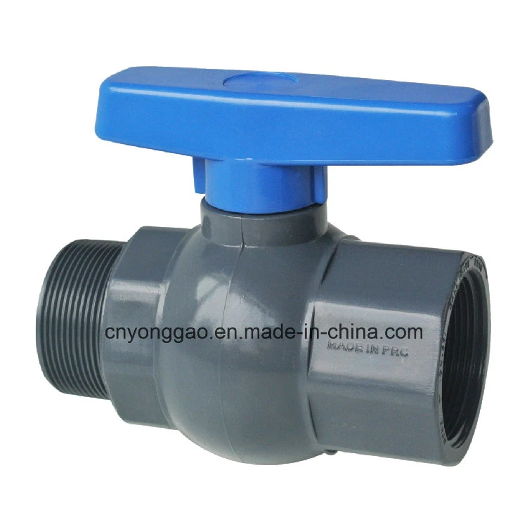 Era UPVC Valves and Fittings Compact Ball Valve M/F Thread Pn10 (F1970) with NSF-Pw & Upc