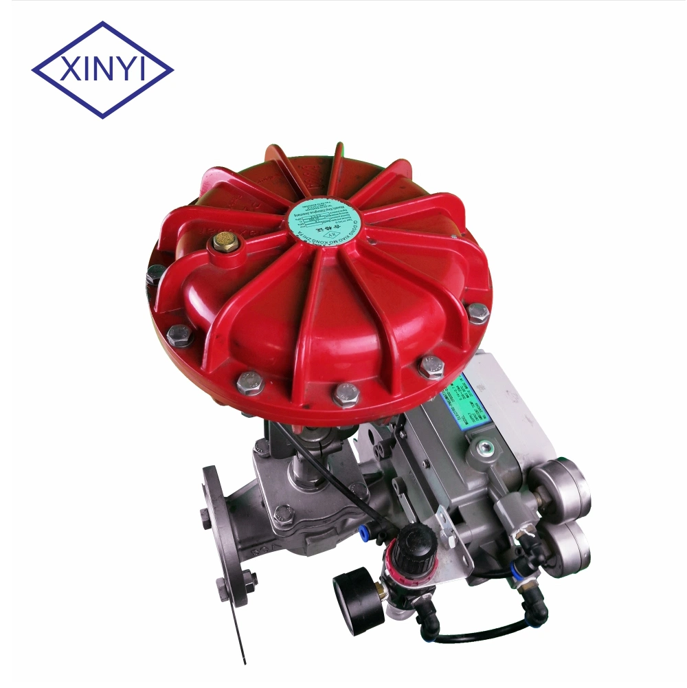 Xysp20 Pneumatic Film Valve Steam Temperature Proportional Control Valve with SMC Positioner Product