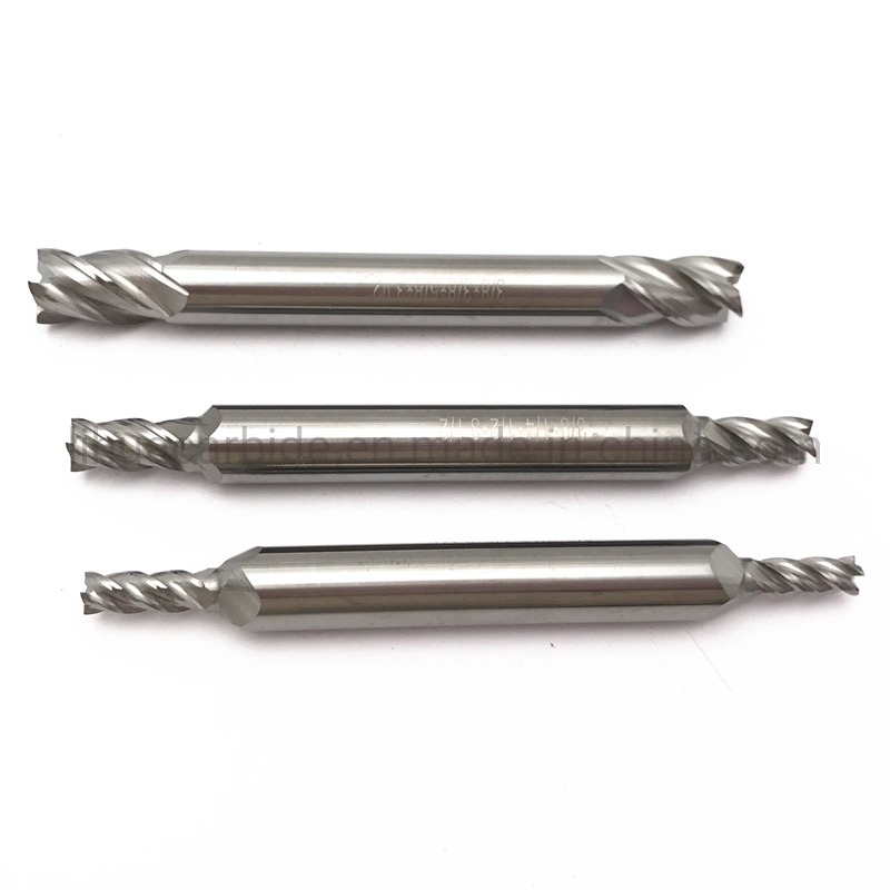 Cemented Carbide Uncoated 4-Flutes Milling Cutter for Aluminum