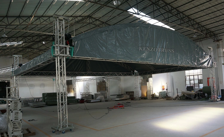 High quality/High cost performance  Lighting Truss System Aluminum Stage Box Truss Structure Display