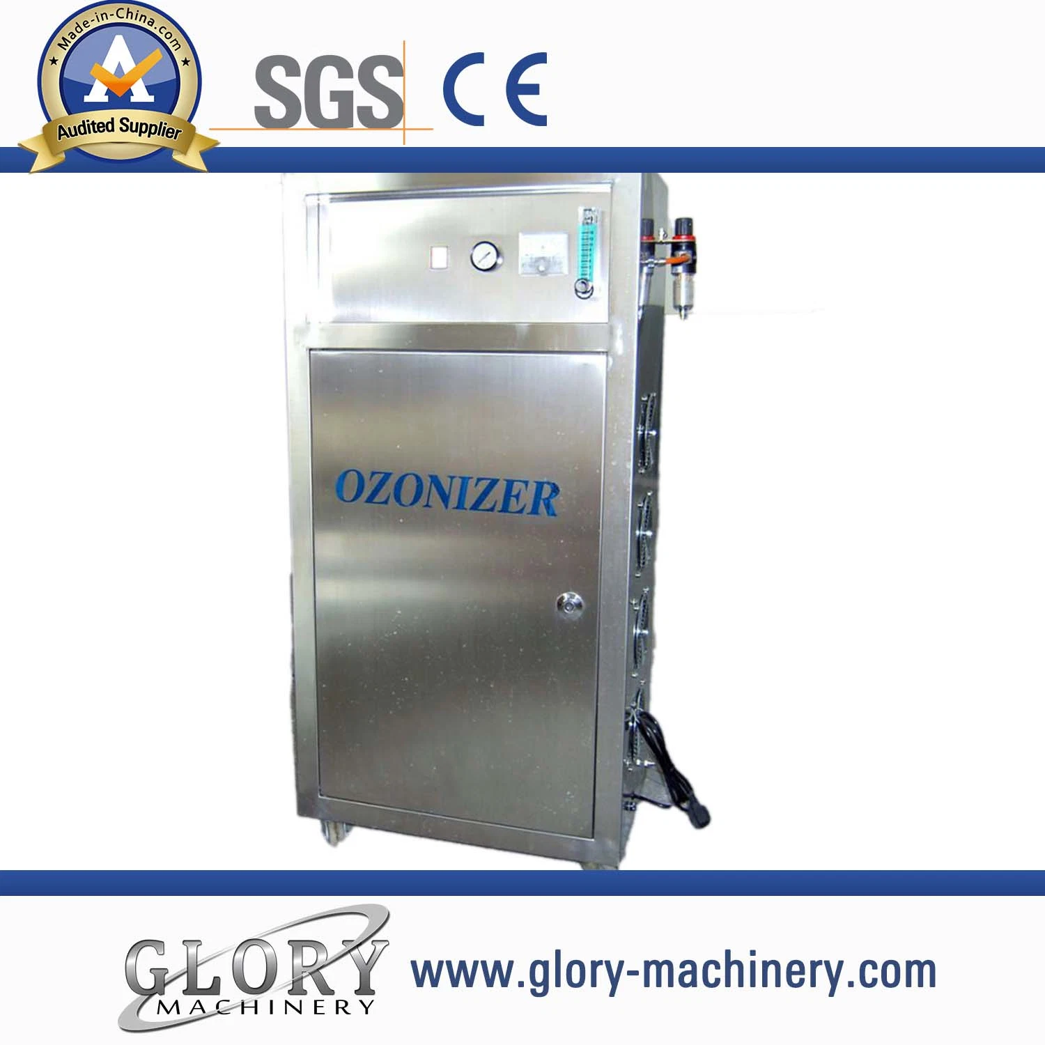 Industrial Ozone Generator with Oxygen Feeding 50g