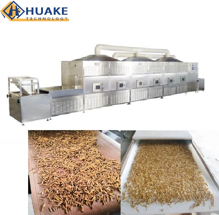 Industrial Tunnel PLC Microwave Drying Sterilization Oven Equipment