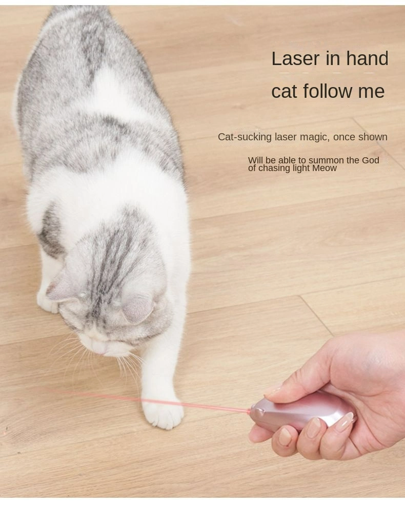 LED Infrared Ray Reduces Blue Light and Eye Protection Cat Laser Toys for Boring Cats