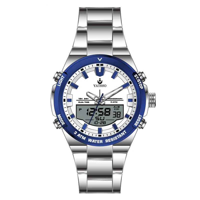 Mens Watch Automatic Date Quartz Watches Men Vk63 Sapphire Chronograph Clock Watch