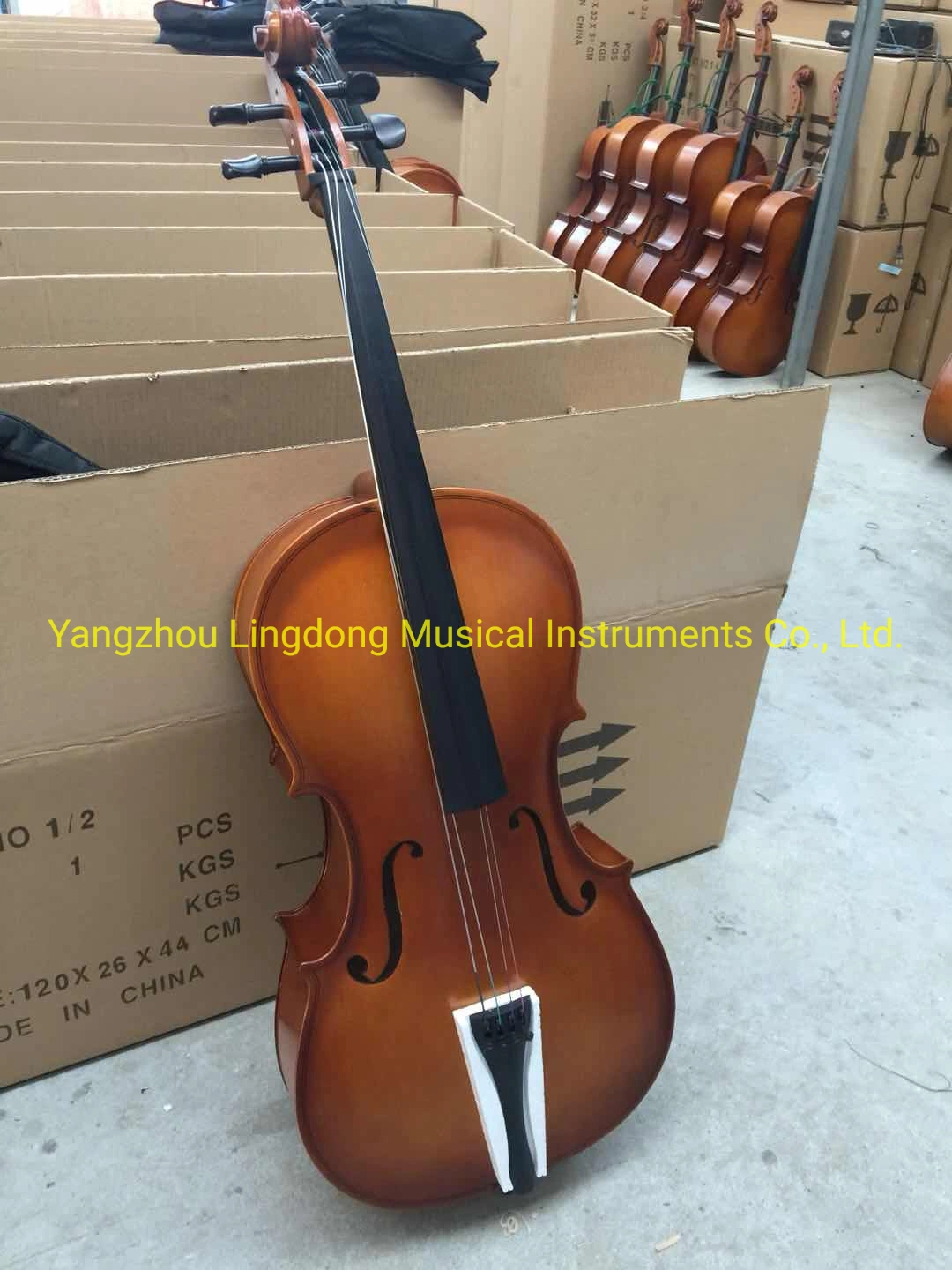 Hot Sale Antique Spruce Plywood Cello for Sale in China