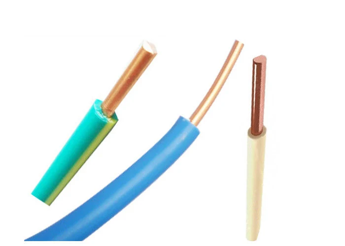 UL1007 Conductor de cobre sólido aislamiento de PVC Single Core conectar el cable eléctrico de la Cámara de cableado