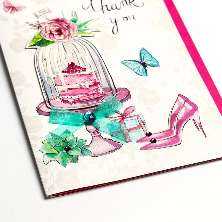 Blank Thank You Cards Printing for Shipping with Envelopes