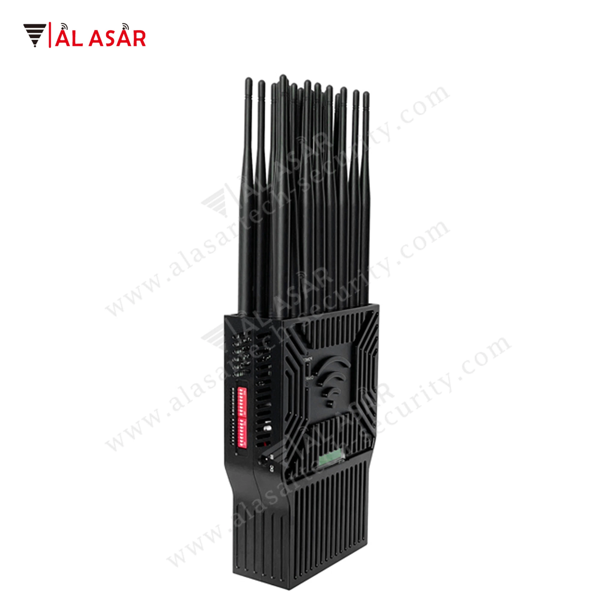 21 антенны корпус из алюминиевого сплава Ручное 5 г Cellphone Signal Jammer