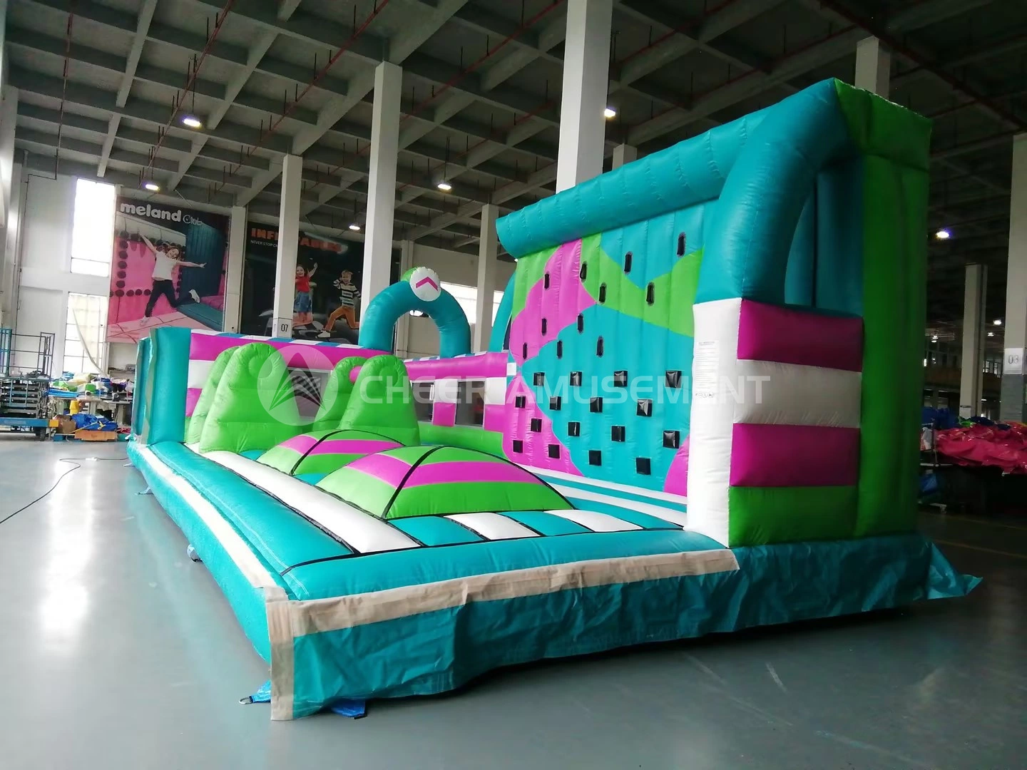 The Ultimate Sports Inflatable Park by Cheer Amusement!