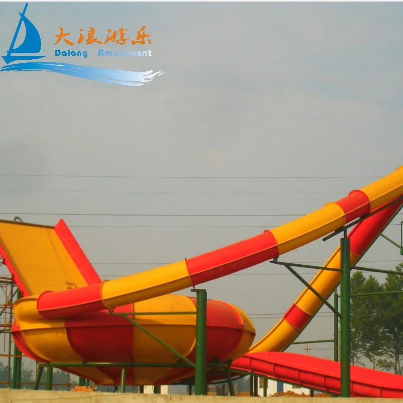 Parque infantil al aire libre tobogán acuático comercial China tobogán acuático Parque de atracciones Rides Equipo