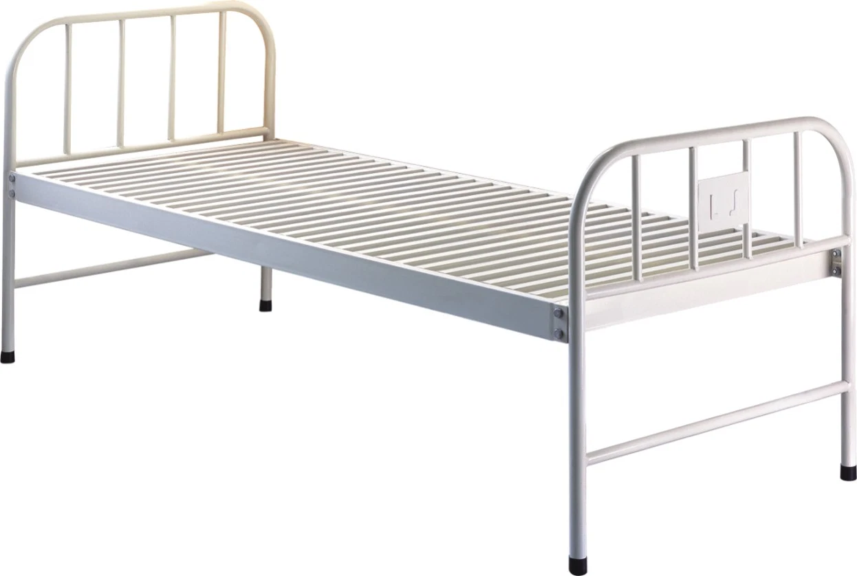 High-Quality Hospital Economic Manual Fixed Steel Bed