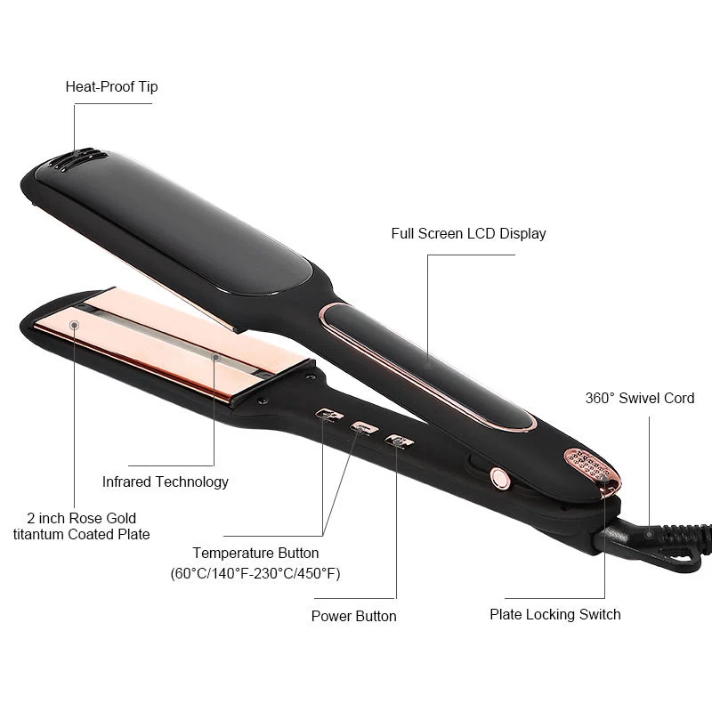 Plancha Ceramic Portable Mini Best USB Hair Straightener Wireless Flat Iron