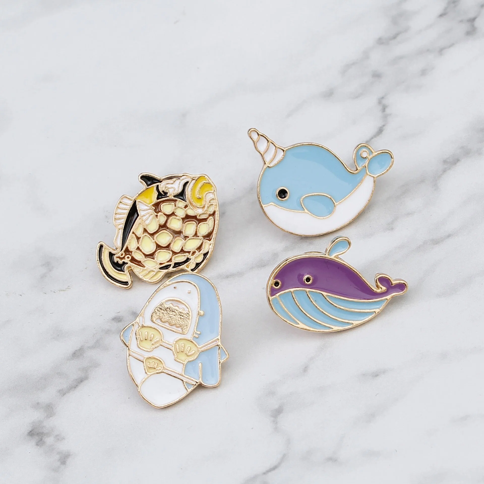 Enamel Brooch Pins Bulk Set Decoration Lapel Pin Clothes Accessories Birthday Christmas Festival Gift