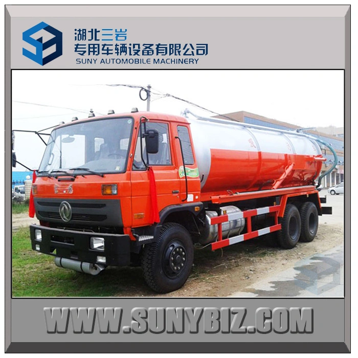 Dongfeng 20000L 210HP Rhd Vacuum Suction Sewage Truck