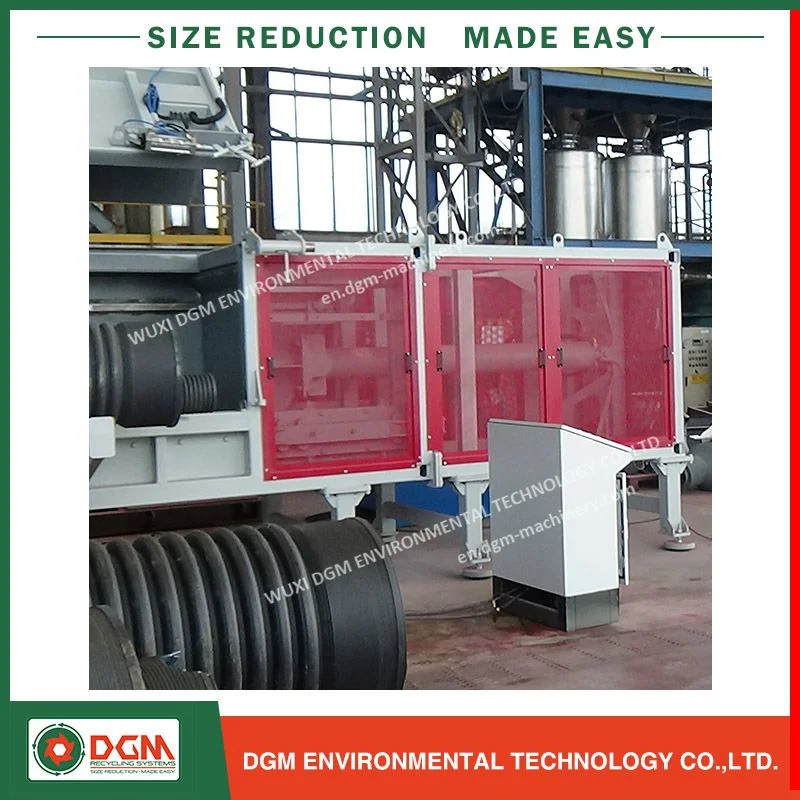 Low Power Consumption Pipe Recycling Plant for Plastic Tube Shredding