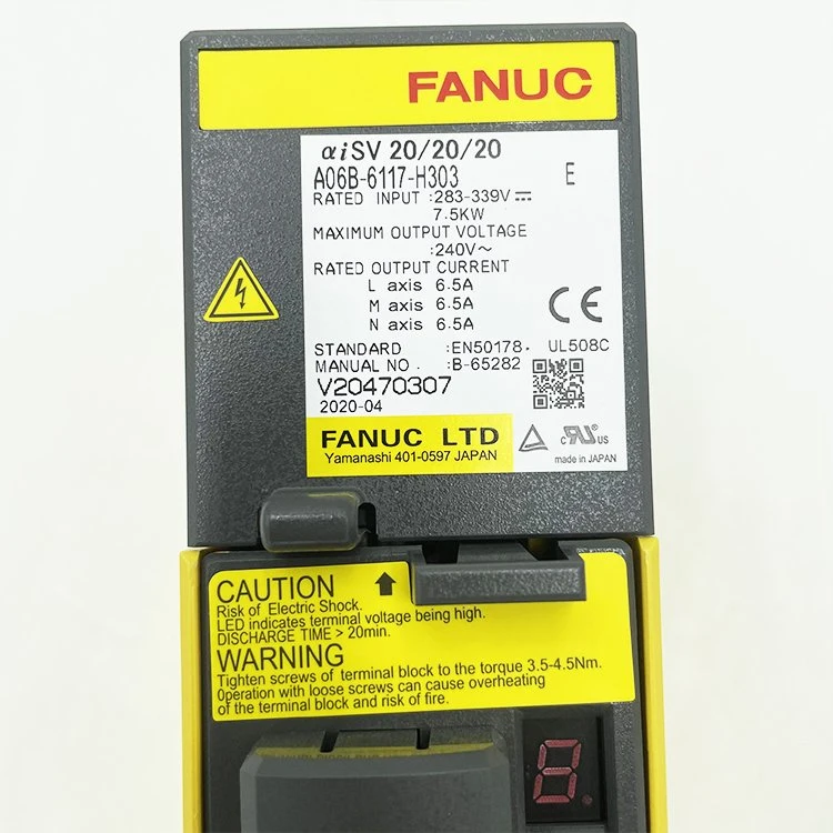 Fanuc Servo Amplifier A06b-6117-H303 A06b-6117-H303