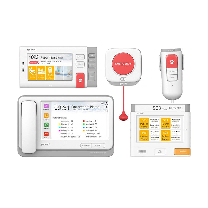 Système de réseau longue portée Lorawan Système d'appel infirmier Cloche d'appel infirmier sans fil à l'hôpital.