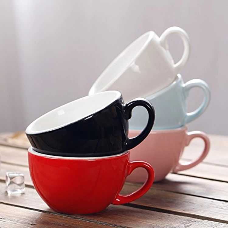 Under Glazed Colorful Home Hotel Cheap Ceramic Coffee Cup