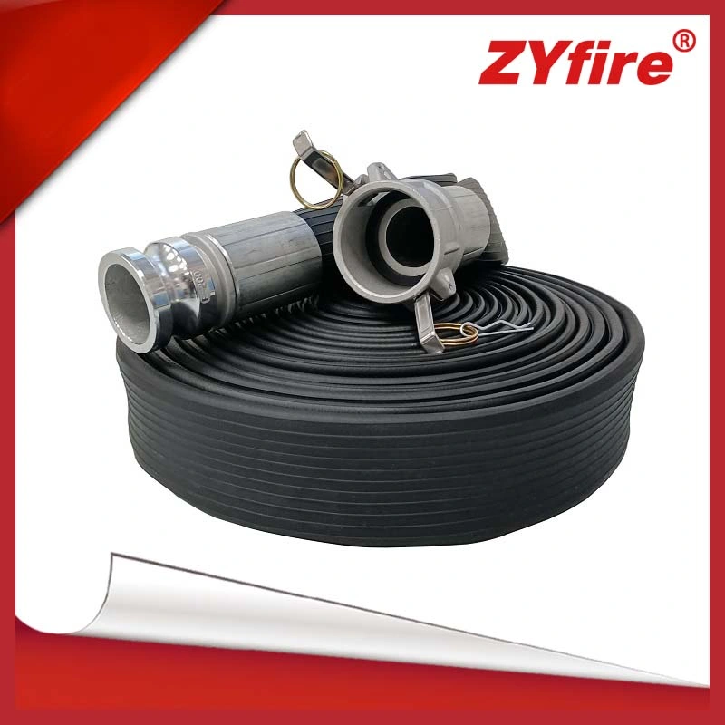 Zyfire Customized Industrial Fire Layflat Factory Rubber Hose Firefighting Equipment & Accessories