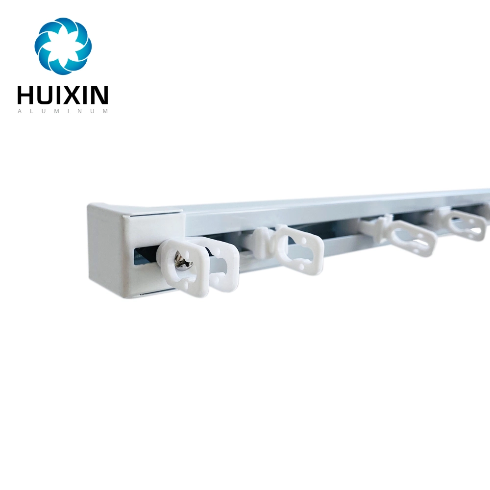 Manufacturer Supply Aluminum Curtain Track Rail Mounting Recessed Curtain Track