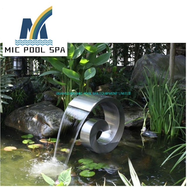 304 Stainless Steel Waterfall for Swimming Pool