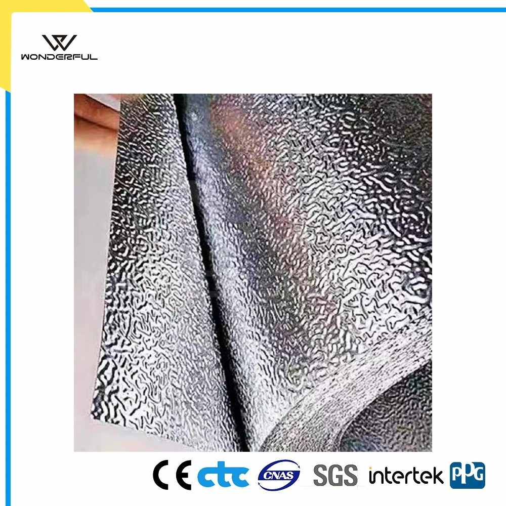 Anti-Slip Heat Insulation Anodized Stucco Embossed Five Bar Aluminum Checkered Chequered Plate for Building Decoration