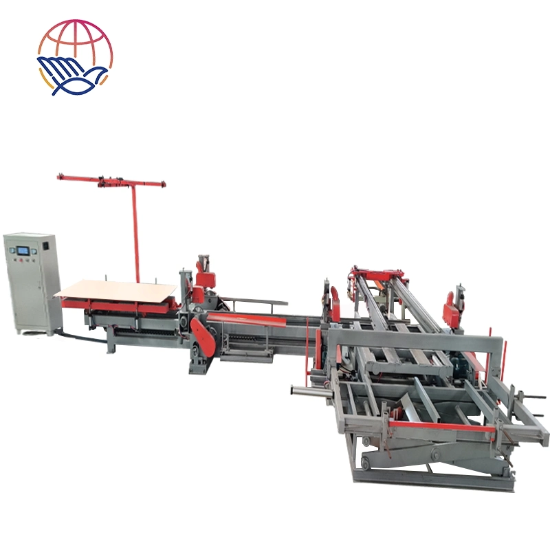 Plywood Double Sizer Dd Saw Edge Trimming Saw Machine for Plywood Edge Cutting Saw Machine