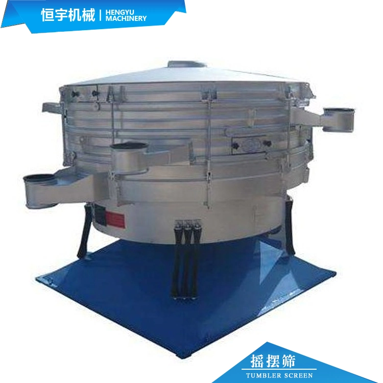 Impurity Removal Vibration Swinging Rotary Sieve Screen Machine