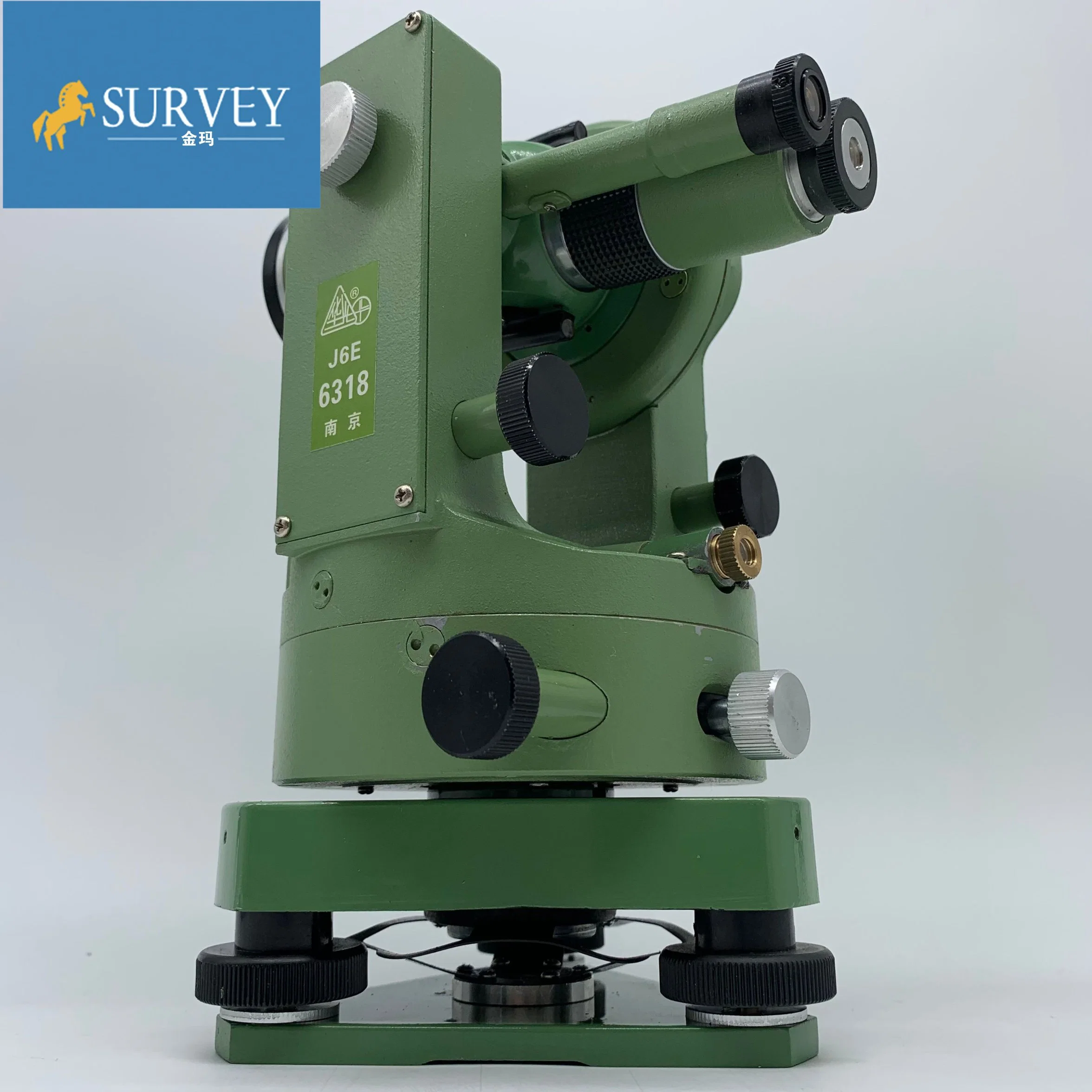 La Chine a fait l'6" d'un théodolite J6e/DJ6-Gon E 400 ou 360 Degré d'optique d'un théodolite mécanique