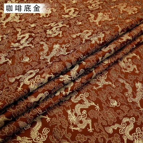 Multiple Chinese Antique Brocade Fabrics