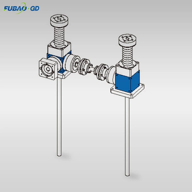 Low Noise High Precision Reducer Lifting Platform Screw Elevator