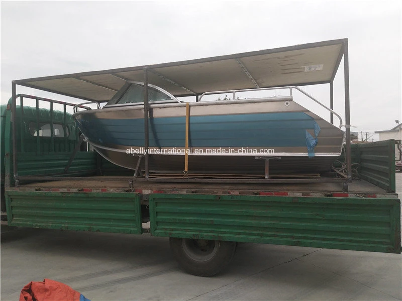 All Welded Aluminum Fishing Boat (5083 aluminum alloy)