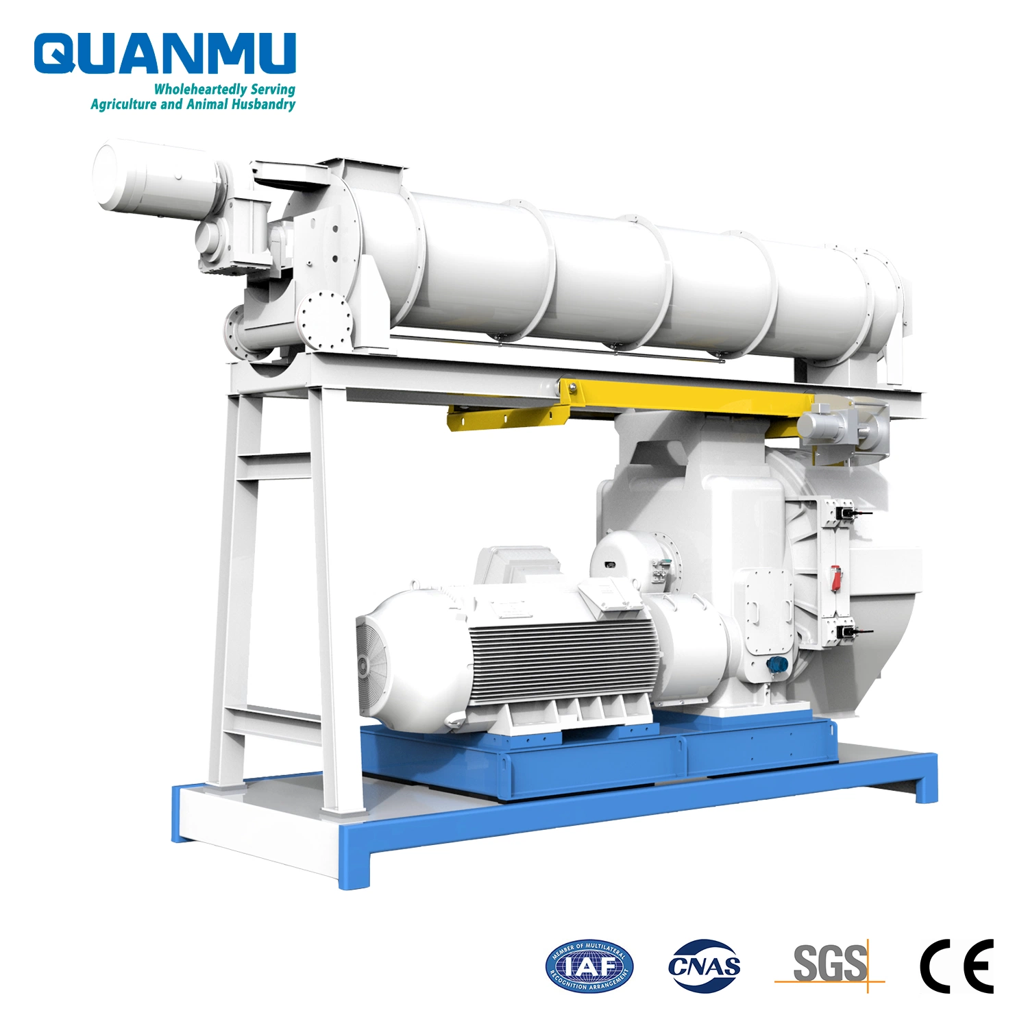 Best Price of Rice Husk, Peanut Shells, Sunflower Seed Husk, Bagasse Agricultural Waste Gear Drive Ring Die Pellet Mill with CE Certification