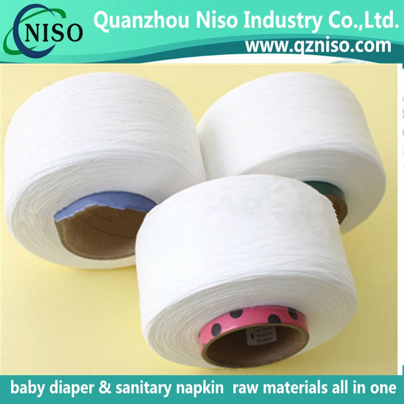 Diaper Raw Materials Highly Elastic 720d Spandex Yarn for Adult Diaper