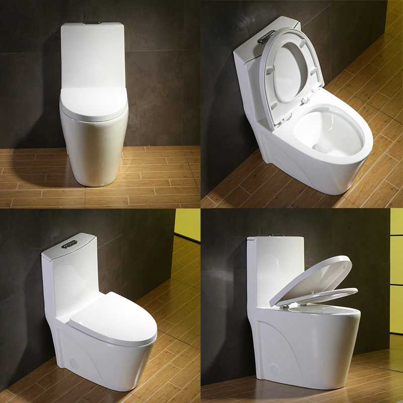 OVS Cupc América do Norte banheiro cerâmica, um pedaço de WC chinês Armário de água Luxury Sanitary Ware Standard commode banheiros pretos