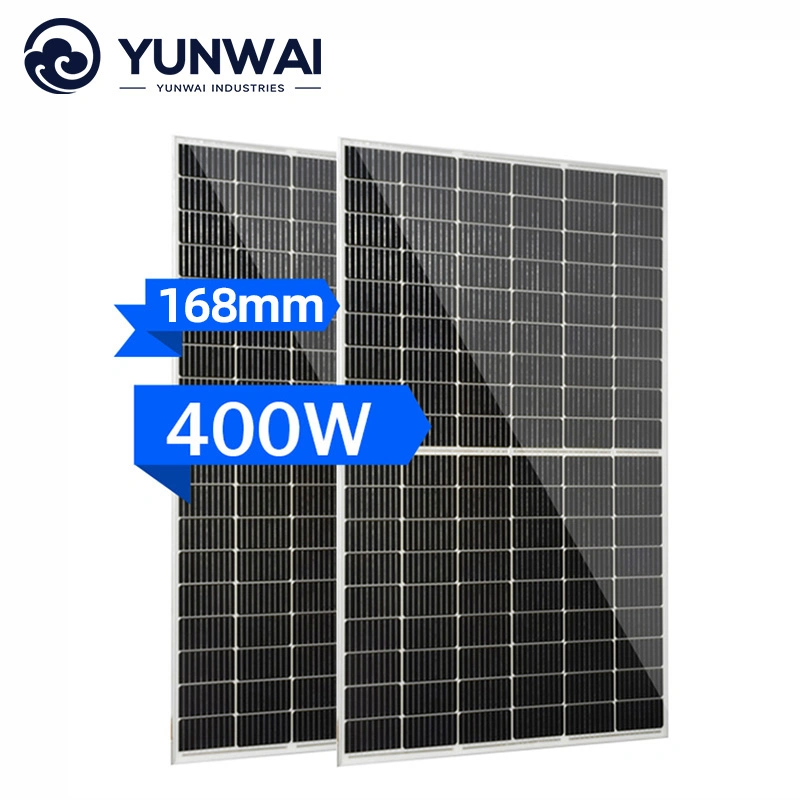 Solar Panel Renewable Generator System Module Solar Panels Price Tier 1 Brand Monocrystalline Paneles Solares Energy Power Supply 400W Solar Storage System